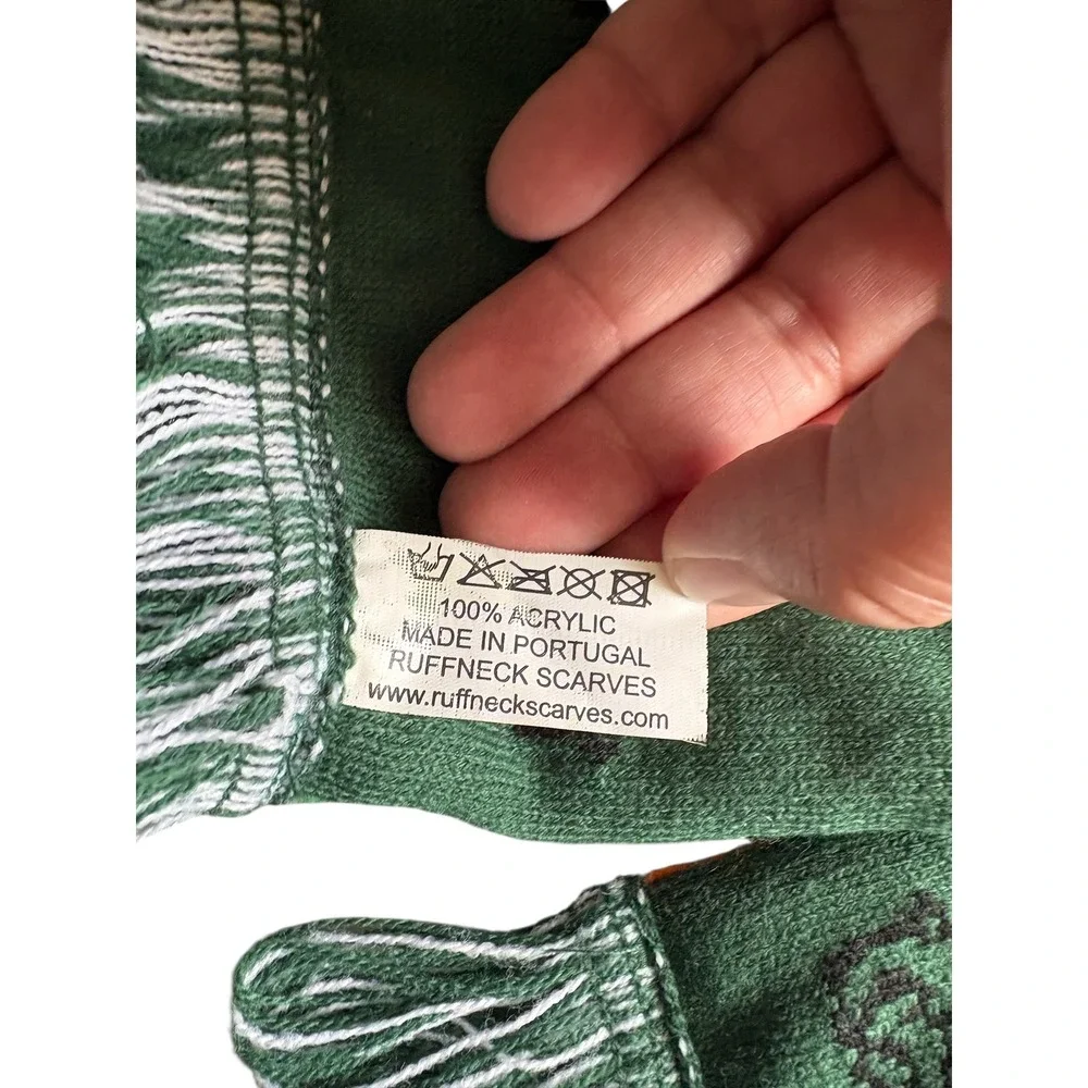 Ruffneck Scarves St Brendan Rath Deort Soccer‎ Supporter Scarf Green White